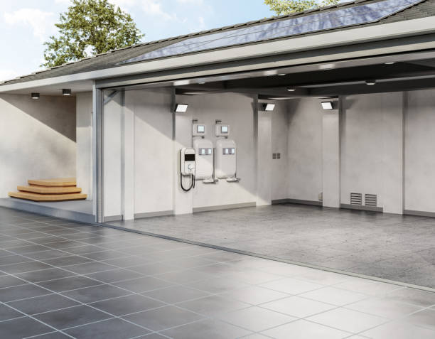 charging station at home for car